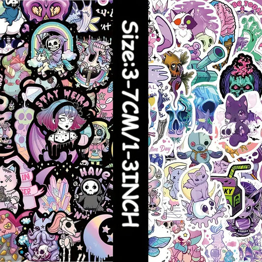 Halloween Sticker Pack - 30 pieces - For Custom Bears & More