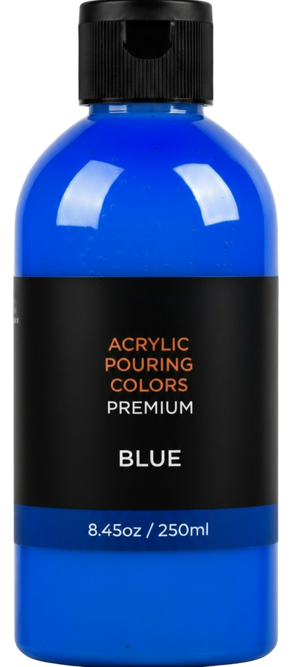 Acrylic paint for liquid arts