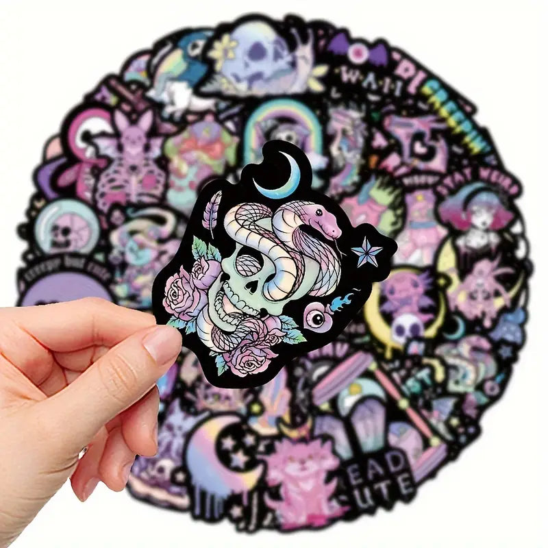 Halloween Sticker Pack - 30 pieces - For Custom Bears & More