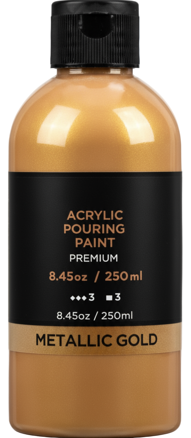 Acrylic paint for liquid arts