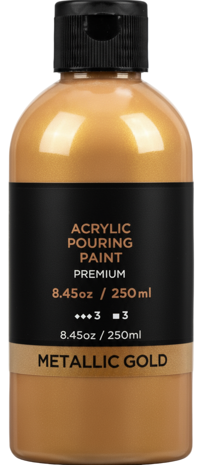 Acrylic paint for liquid arts