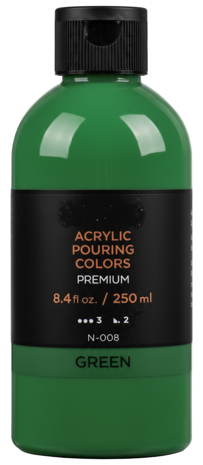 Acrylic paint for liquid arts