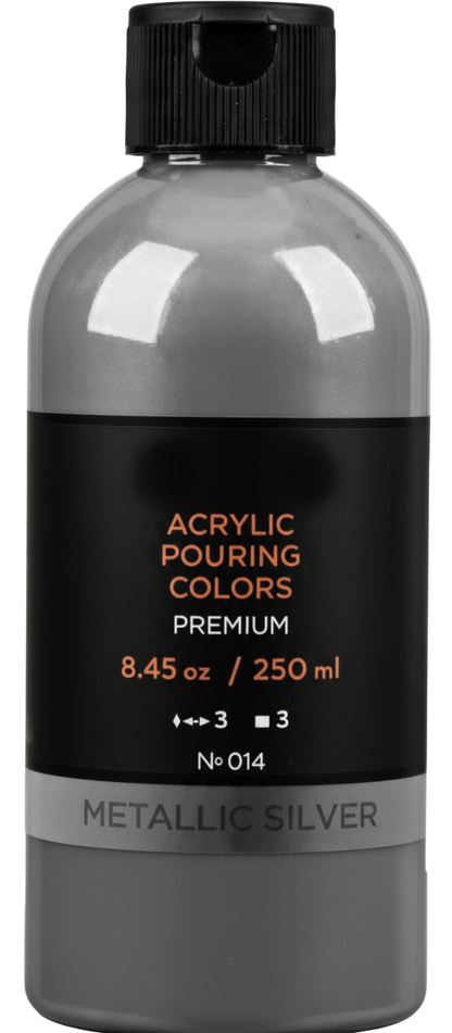 Acrylic paint for liquid arts