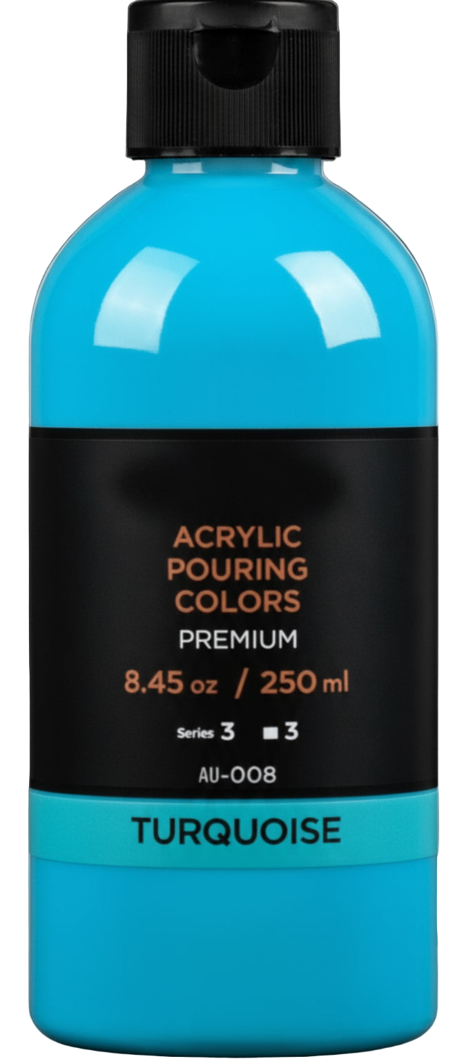 Acrylic paint for liquid arts