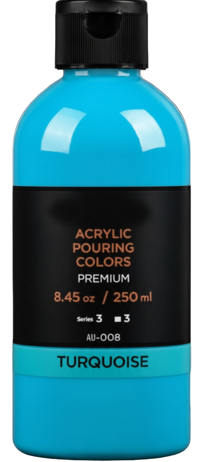 Acrylic paint for liquid arts