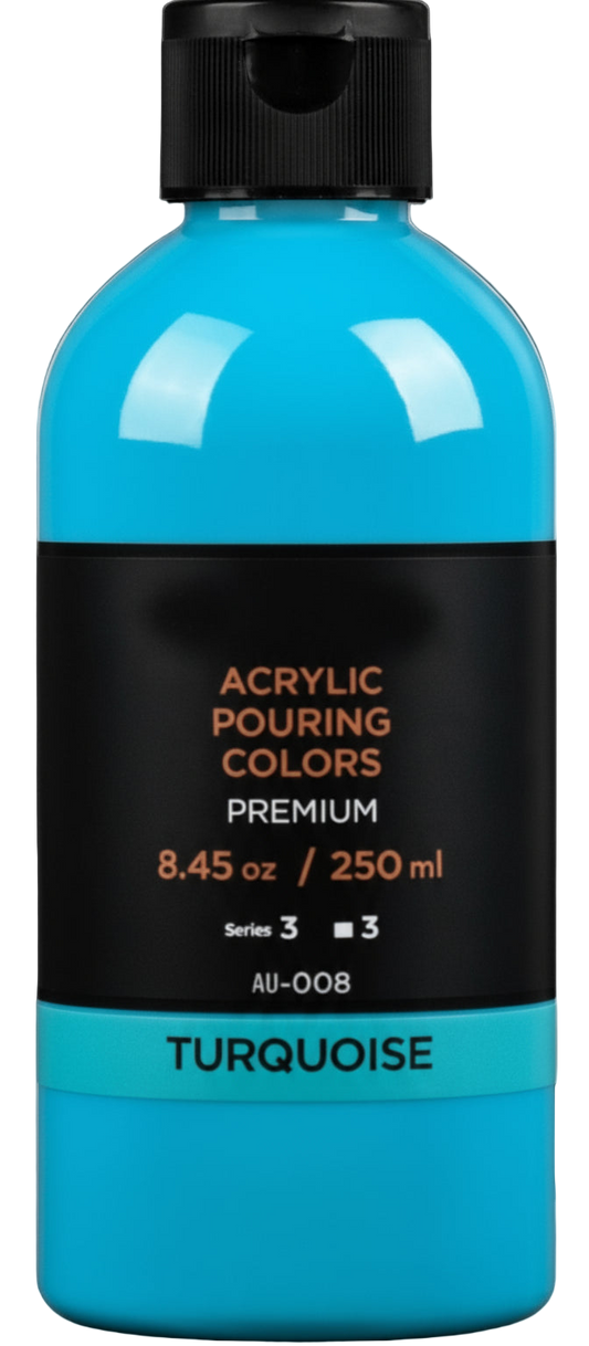 Acrylic paint for liquid arts